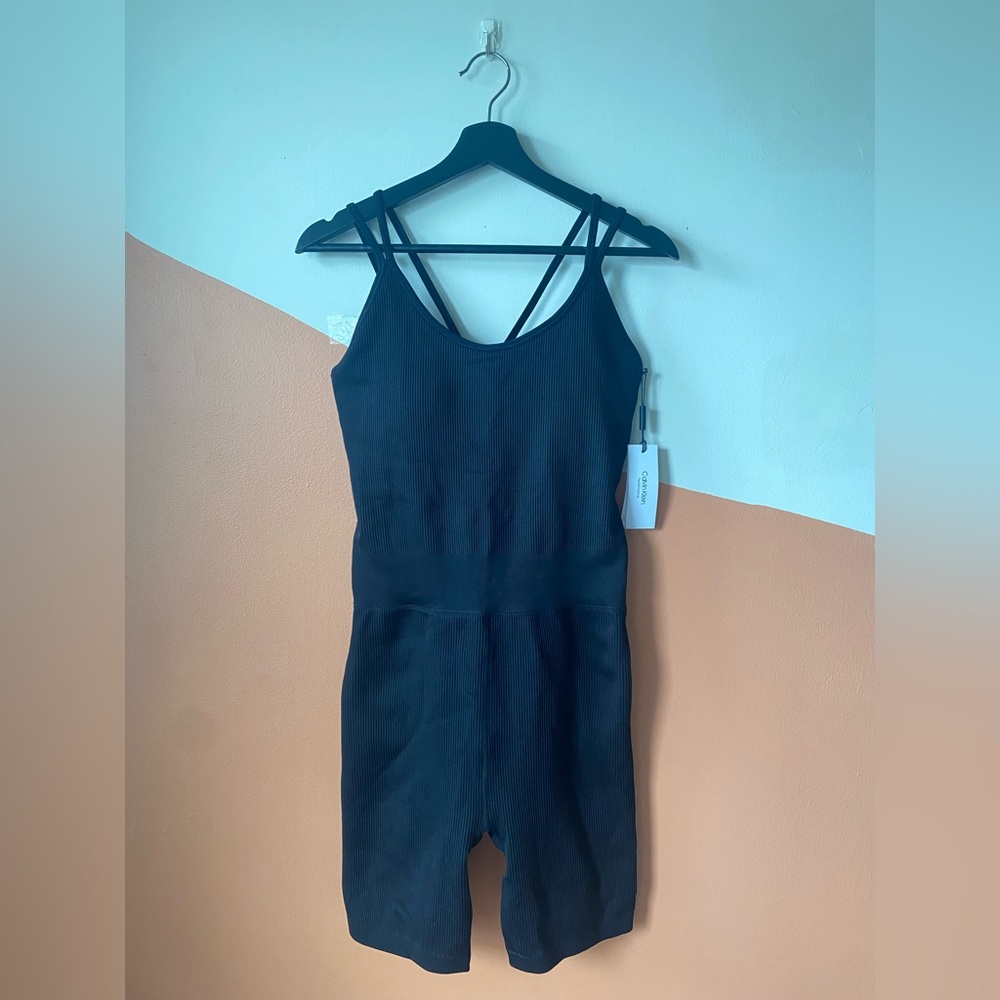 Calvin Klein performance one piece NWT